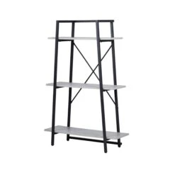 3-Tier Black And Grey Display Unit - 120cm -Dining Tables Sales 3 tier black and grey display unit 120cm p81747 165913 zoom