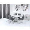 Amara Rectangle Marble Effect Dining Table