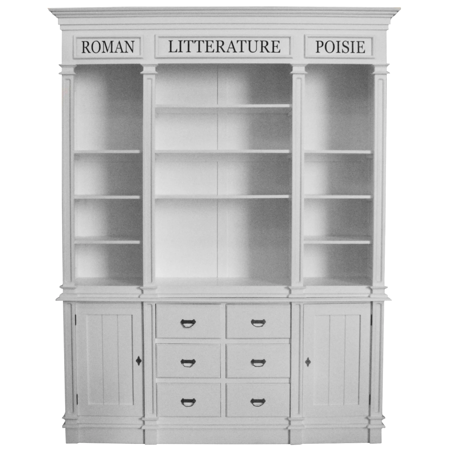 Antique French Style Bookcase 1 Antique French Style Bookcase