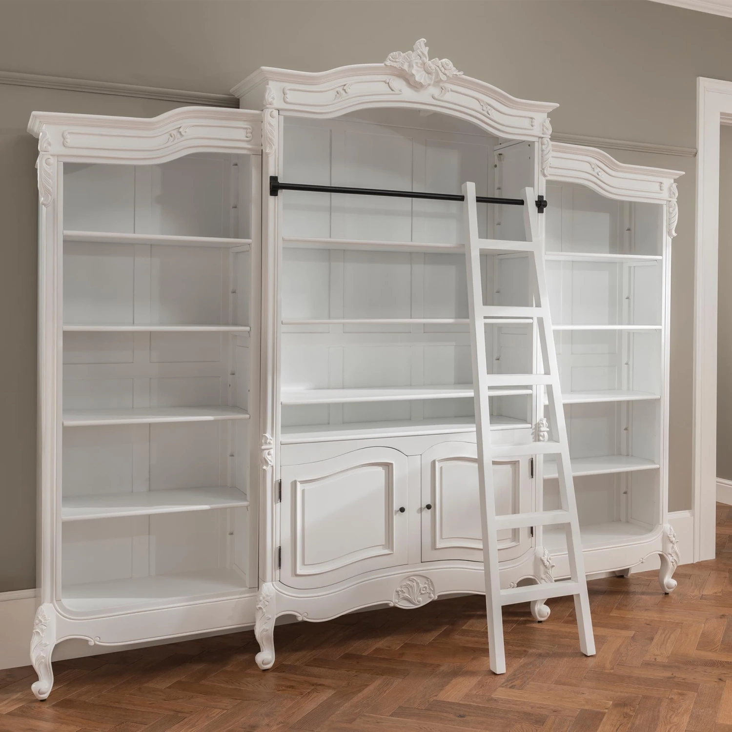 Antique French Style Bookcase 3 Antique French Style Bookcase - Image 3