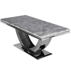 Arial 1.8 M Pandora Marble Dining Table