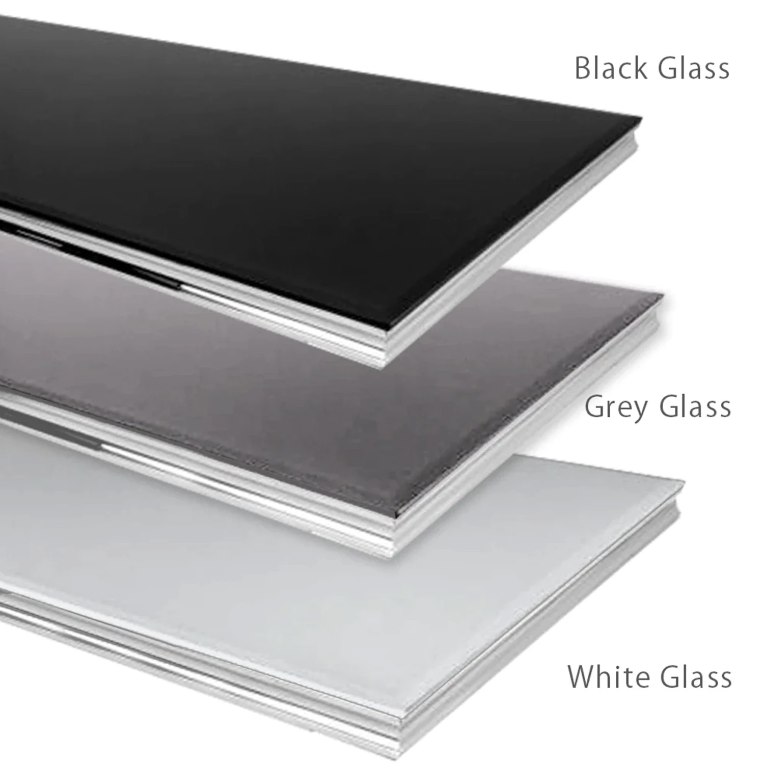 Arial White Glass Dining Table 3 Arial White Glass Dining Table - Image 3