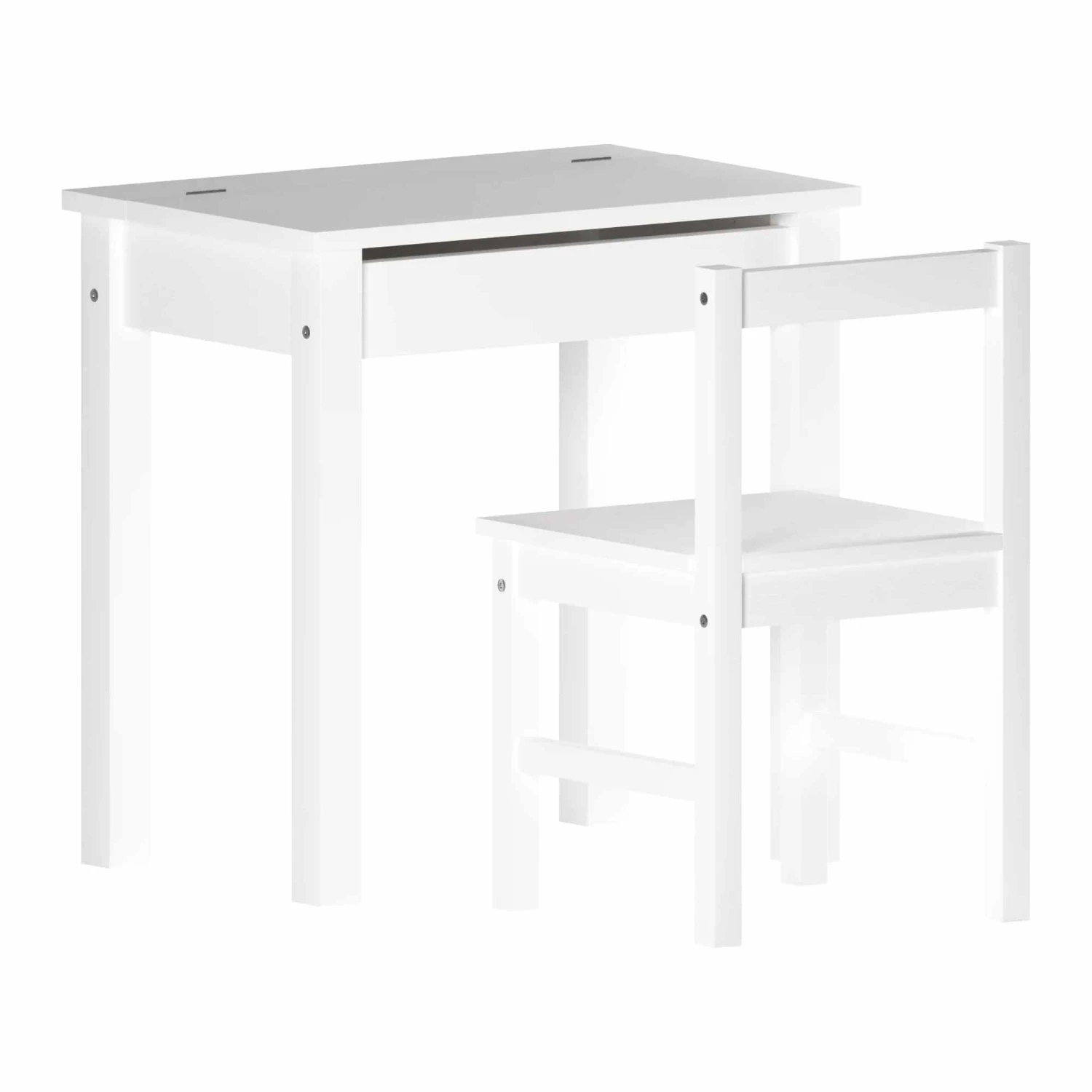 Aries White Kids Desk And Chair 2 Aries White Kids Desk And Chair - Image 2