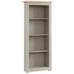 Arlington 4 Tier Grey Bookcase