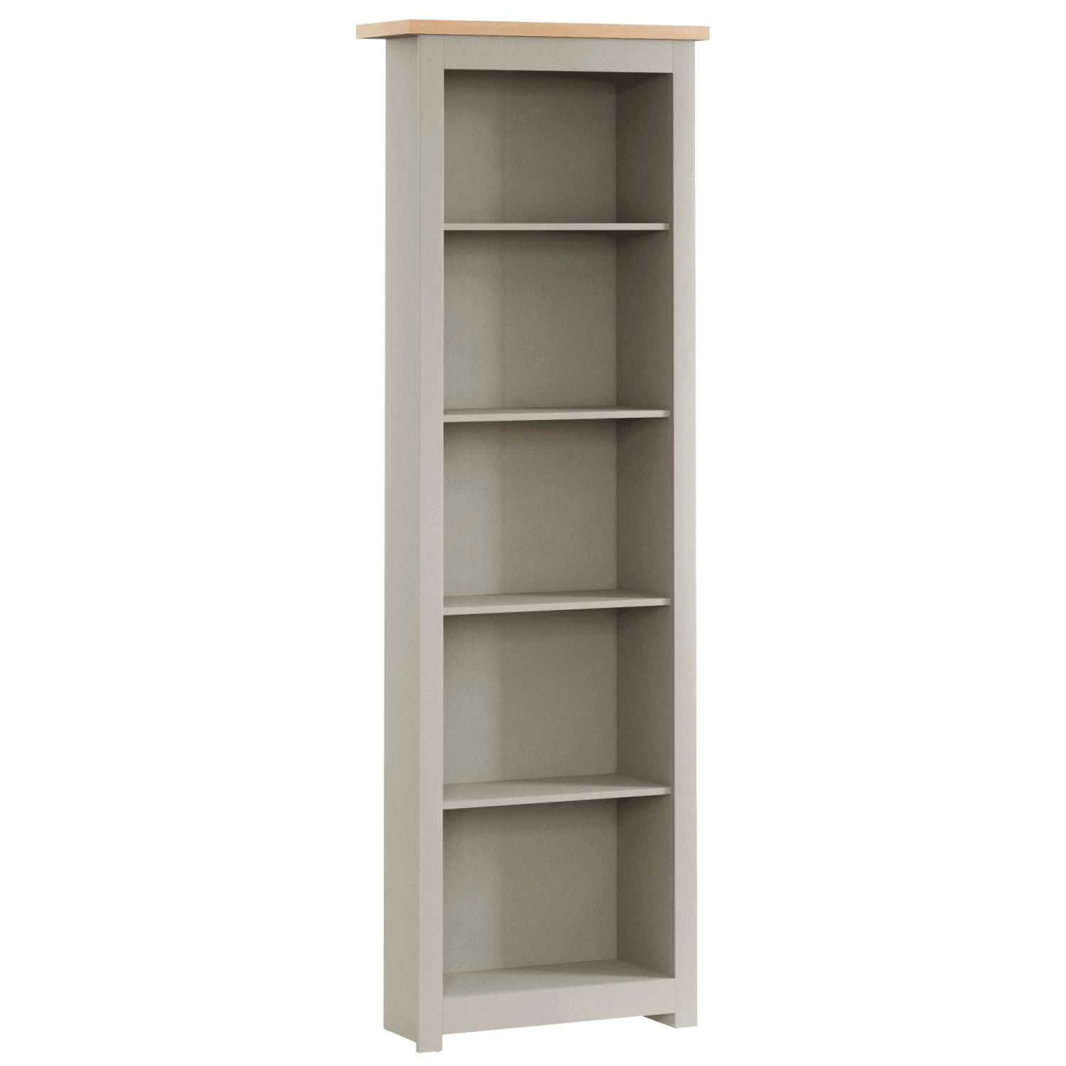 Arlington Grey 5 Tier Bookcase 1 Arlington Grey 5 Tier Bookcase