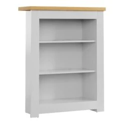 Arlington White 3 Tier Bookcase