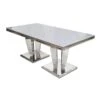 Athena Grey Glass 1.8m Dining Table