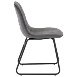 Athens Concrete Effect Rectangular Dining Set With Grey Lukas Chairs -Dining Tables Sales athens concrete effect rectangular dining set with grey lukas chairs p76796 125367 zoom