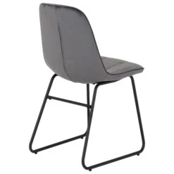 Athens Concrete Effect Rectangular Dining Set With Grey Lukas Chairs -Dining Tables Sales athens concrete effect rectangular dining set with grey lukas chairs p76796 125368 zoom