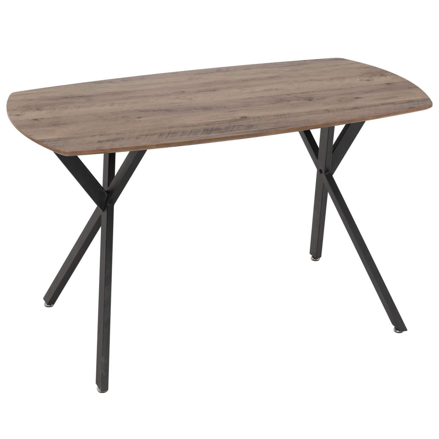 Athens Medium Oak Rectangular Dining Set With Grey Avery Chairs 2 Athens Medium Oak Rectangular Dining Set With Grey Avery Chairs - Image 2