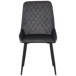 Athens Rectangular Dining Set With Grey Velvet Avery Chairs -Dining Tables Sales athens rectangular dining set with grey velvet avery chairs p76549 123781 zoom