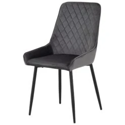 Athens Rectangular Dining Set With Grey Velvet Avery Chairs -Dining Tables Sales athens rectangular dining set with grey velvet avery chairs p76549 123782 zoom