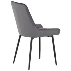 Athens Rectangular Dining Set With Grey Velvet Avery Chairs -Dining Tables Sales athens rectangular dining set with grey velvet avery chairs p76549 123784 zoom