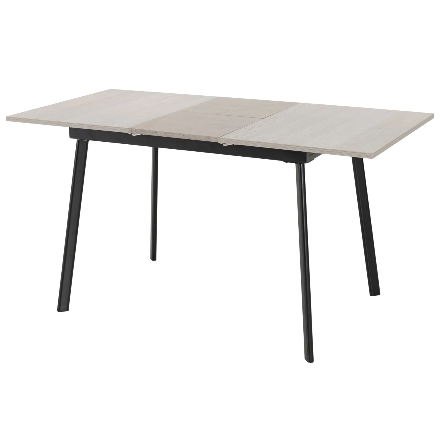 Avery Concrete & Grey Oak Extending Dining Set With Grey Lukas Chairs 3 Avery Concrete & Grey Oak Extending Dining Set With Grey Lukas Chairs - Image 3