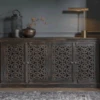 Balotra 4 Door Industrial Sideboard