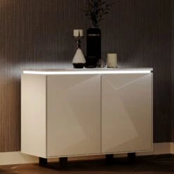 Belarmino Gloss Grey Standard Sideboard -Dining Tables Sales belarmino gloss grey standard sideboard p82432 168070 zoom