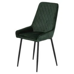 Berlin Black Wood Grain Dining Set With Emerald Green Avery Chairs -Dining Tables Sales berlin black wood grain dining set with emerald green avery chairs p76617 124270 zoom