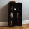 Black 3 Tier Bookcase