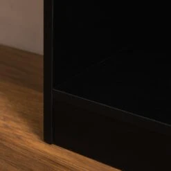 Black 4 Tier Bookcase -Dining Tables Sales black 4 tier bookcase p53704 70389 zoom