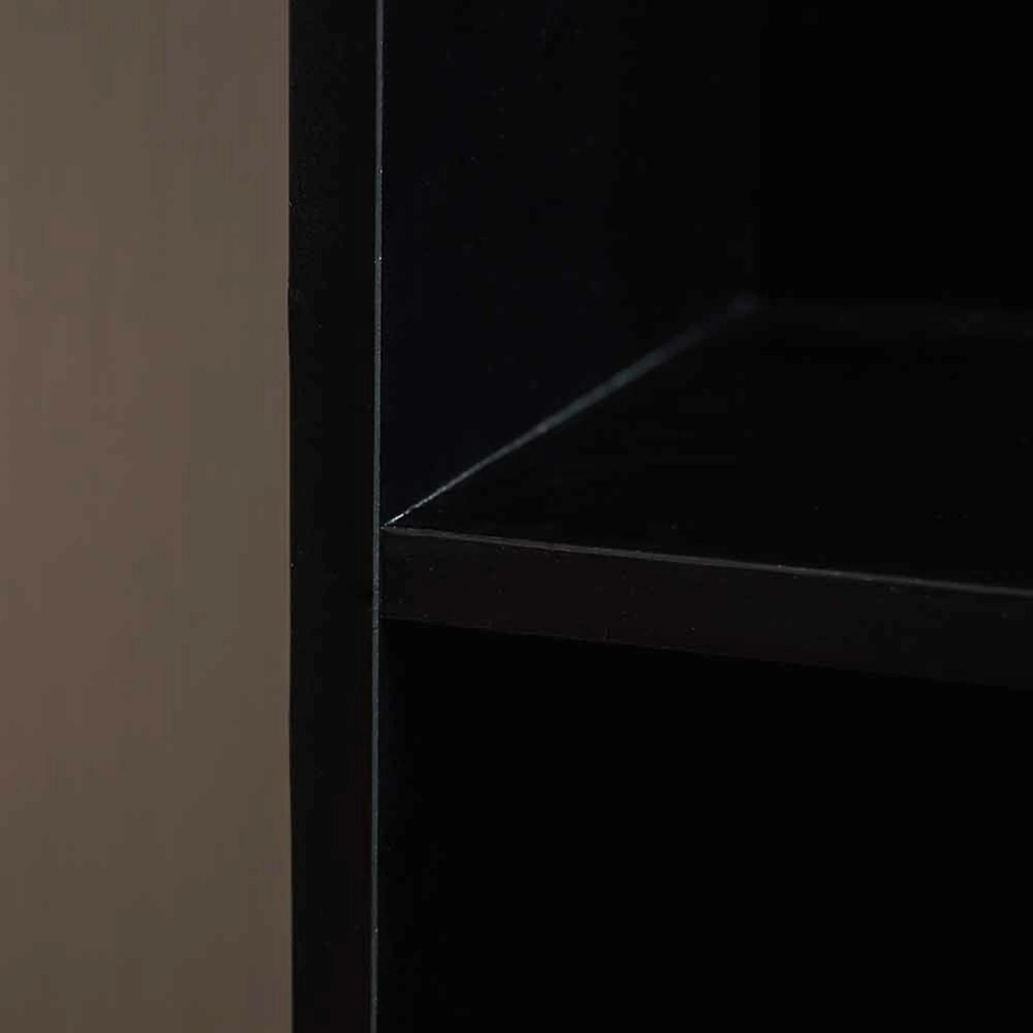 Black 5 Tier Bookcase 8 Black 5 Tier Bookcase - Image 8