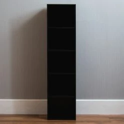 Black 5 Tier Cube Bookcase -Dining Tables Sales black 5 tier cube bookcase p53726 70717 zoom