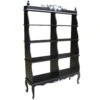 Black Antique French Style Display Cabinet