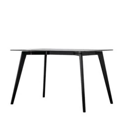 Blair Black Oak Dining Table -Dining Tables Sales blair black oak dining table p78228 155606 zoom