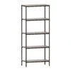 Brooklyn Dark Wood 5 Tier Bookcase