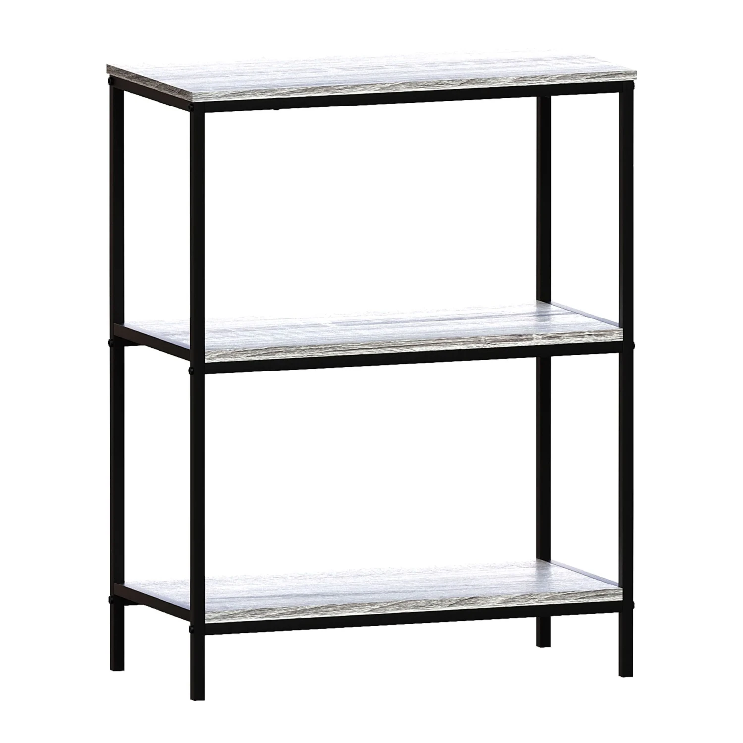 Brooklyn Grey 3 Tier Bookcase 1 Brooklyn Grey 3 Tier Bookcase