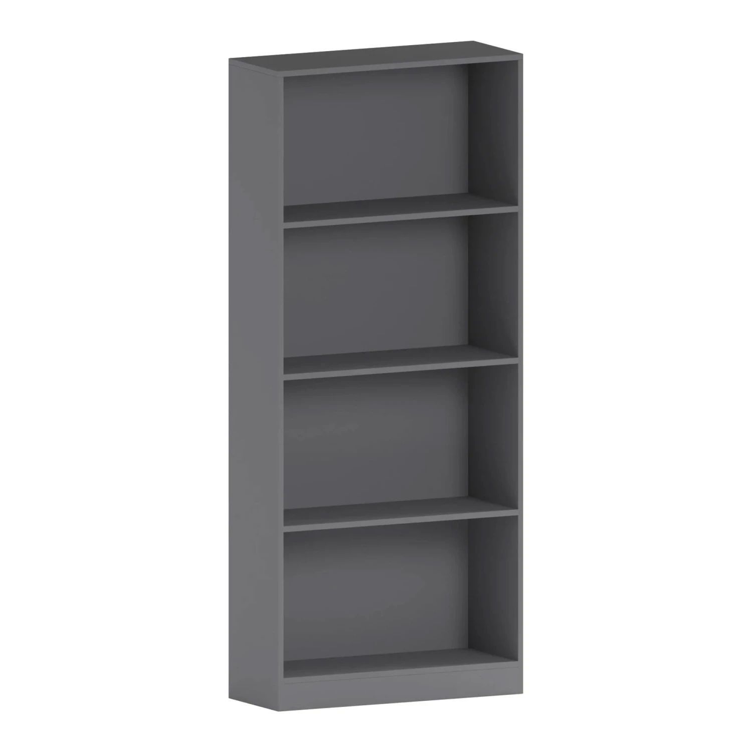 Cambridge 4 Tier Large Grey Bookcase 1 Cambridge 4 Tier Large Grey Bookcase
