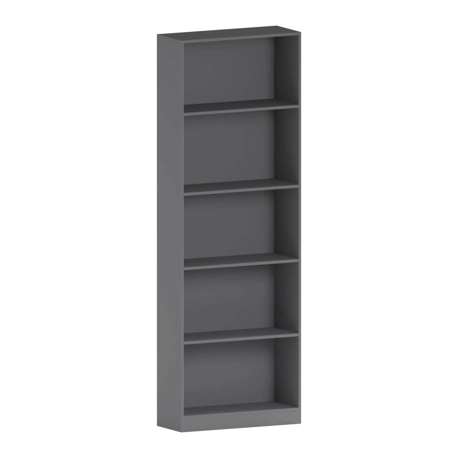 Cambridge 5 Tier Extra Large Grey Bookcase 2 Cambridge 5 Tier Extra Large Grey Bookcase - Image 2