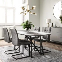 Carsyn Grey Matt Dark Grey Large Sideboard With LED 15 Carsyn Grey Matt Dark Grey Large Sideboard With LED -Dining Tables Sales carsyn grey matt dark grey large sideboard with led p82425 167972 zoom