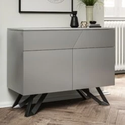 Carsyn Grey Matt Dark Grey Standard Sideboard