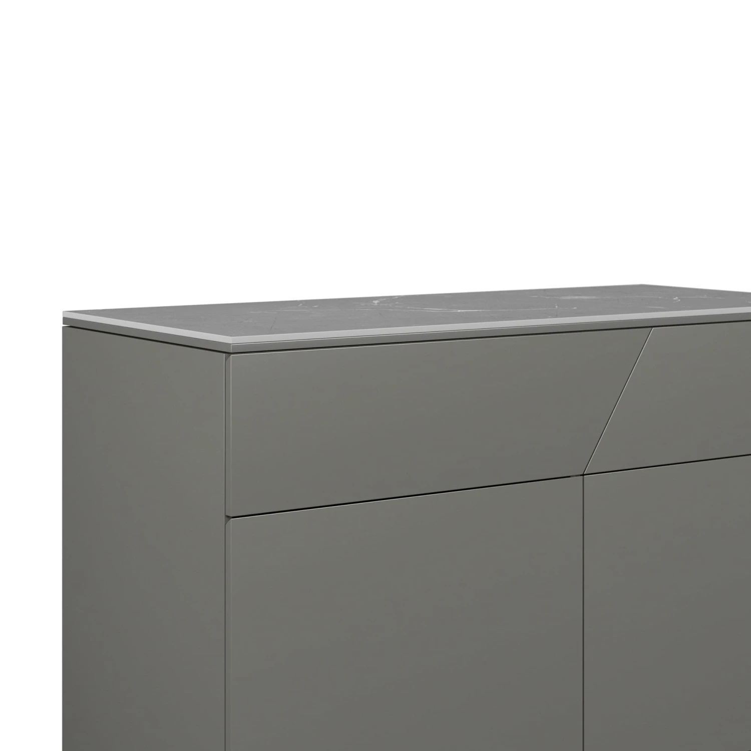 Carsyn Grey Matt Dark Grey Standard Sideboard 5 Carsyn Grey Matt Dark Grey Standard Sideboard - Image 5