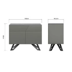 Carsyn Grey Matt Dark Grey Standard Sideboard 14 Carsyn Grey Matt Dark Grey Standard Sideboard -Dining Tables Sales carsyn grey matt dark grey standard sideboard p82426 167979 zoom