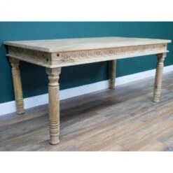 Carved Wooden Dining Table -Dining Tables Sales carved wooden dining table p81143 162132 image