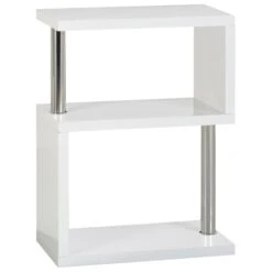 Charisma 3 White Shelf Unit