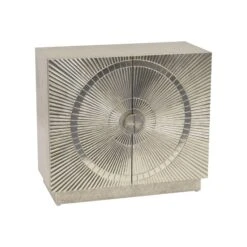 Coco Silver Embossed 2 Door Small Cabinet 5 Coco Silver Embossed 2 Door Small Cabinet -Dining Tables Sales coco silver embossed 2 door small cabinet p82663 169079 zoom
