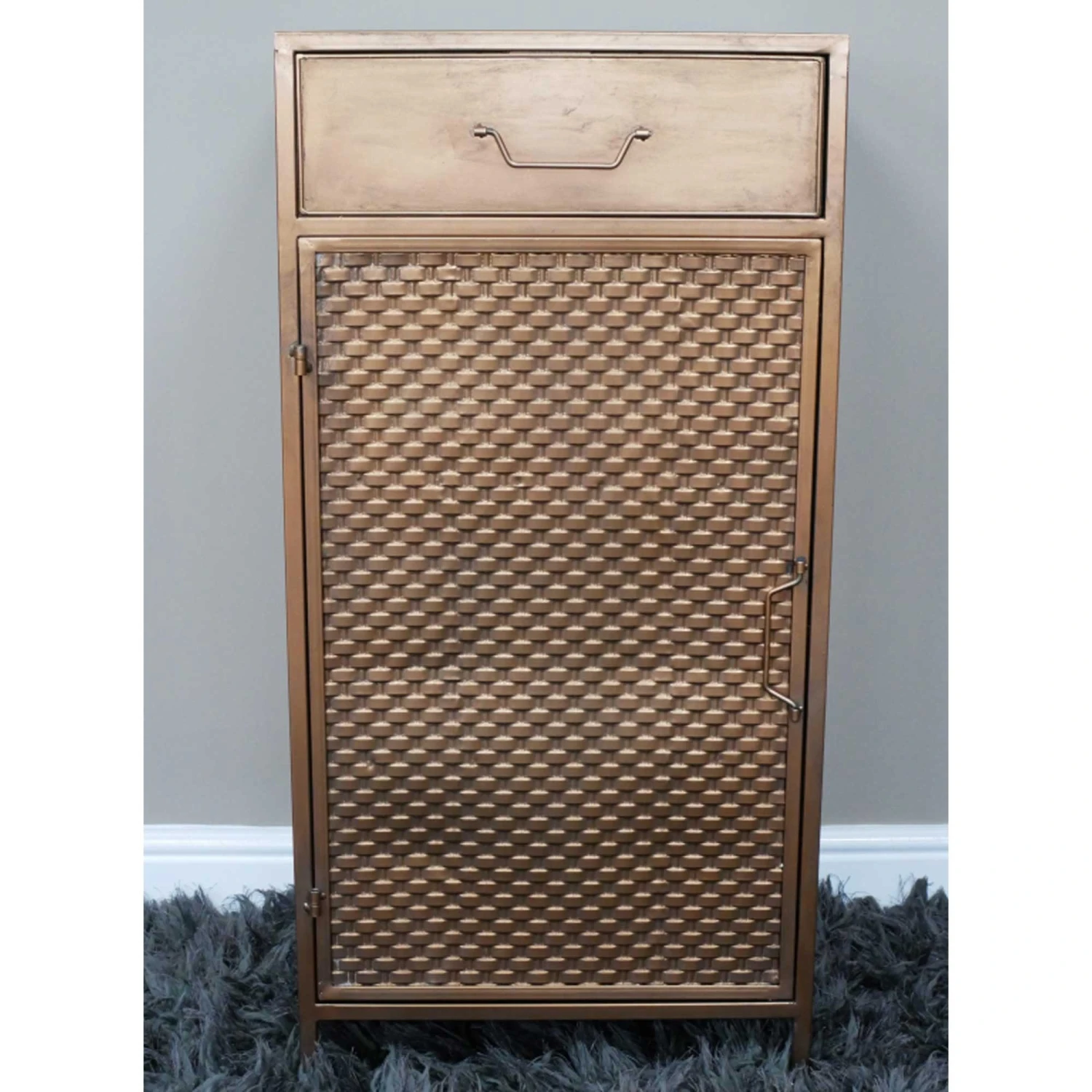 Copper Metal Storage Cabinet 5 Copper Metal Storage Cabinet - Image 5