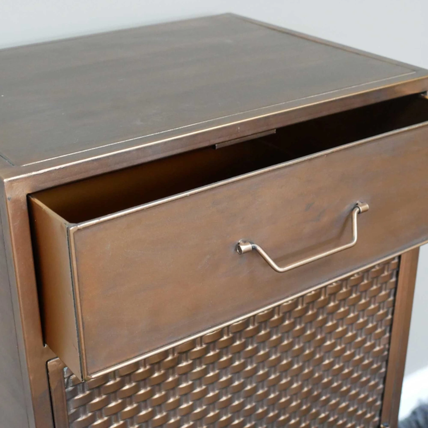 Copper Metal Storage Cabinet 6 Copper Metal Storage Cabinet - Image 6