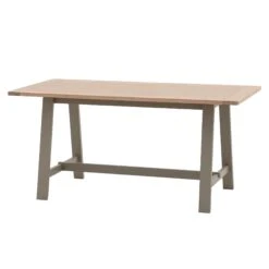 Eton Prairie Trestle Table 160 X 80 X 75 Cm -Dining Tables Sales eton prairie trestle table 160 x 80 x 75 cm p82632 168959 zoom