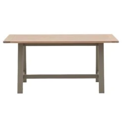 Eton Prairie Trestle Table 160 X 80 X 75 Cm -Dining Tables Sales eton prairie trestle table 160 x 80 x 75 cm p82632 168961 zoom