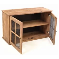 Fair Isle 2 Door Metal Front Sideboard -Dining Tables Sales fair isle 2 door metal front sideboard p78707 135491 zoom