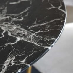 Fielding Faux Black Marble Dining Table -Dining Tables Sales fielding faux black marble dining table p83924 174543 zoom