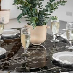 Fielding Faux Black Marble Dining Table -Dining Tables Sales fielding faux black marble dining table p83924 174544 zoom