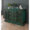 Green Antique French Style Sideboard