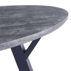 Grey 1.1m Round Dining Table -Dining Tables Sales grey 1 1m round dining table p81447 164428 zoom