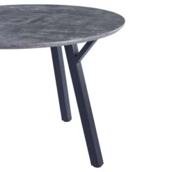Grey 1.1m Round Dining Table -Dining Tables Sales grey 1 1m round dining table p81447 164429 zoom