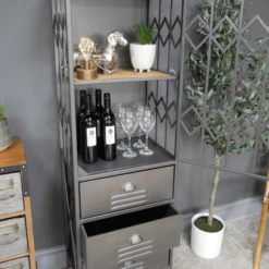 Grey Display Cabinet 7 Grey Display Cabinet -Dining Tables Sales grey display cabinet p72713 110915 zoom