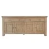 Hampton Oak 4 Door Sideboard